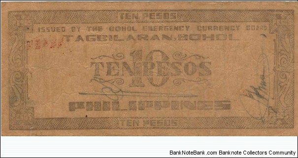 Banknote from Philippines year 1942