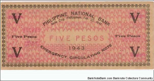 Banknote from Philippines year 1943