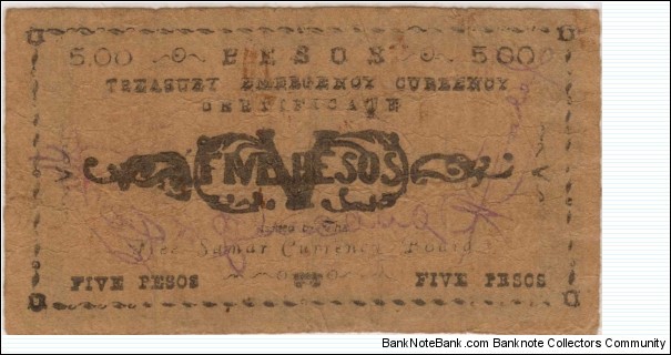 Banknote from Philippines year 1943