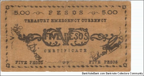 Banknote from Philippines year 1943