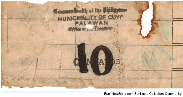 Banknote from Philippines year 1942