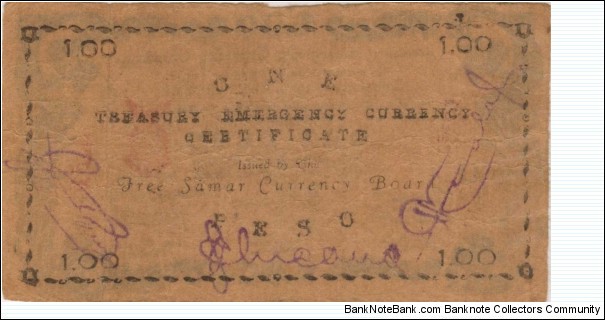 Banknote from Philippines year 1943