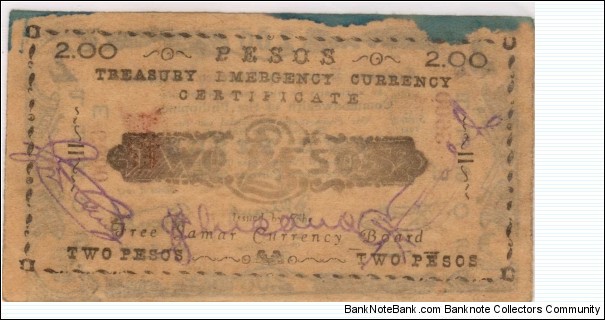 Banknote from Philippines year 1943