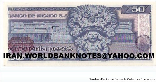 Banknote from Mexico year 1981