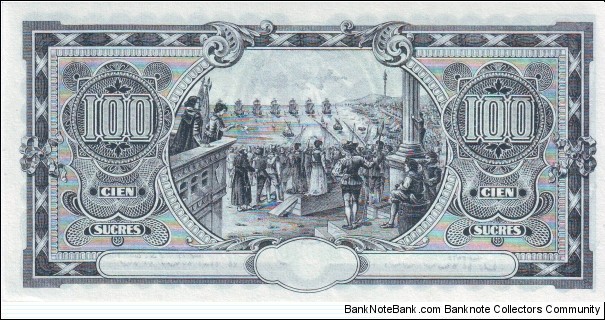 Banknote from Ecuador year 1920