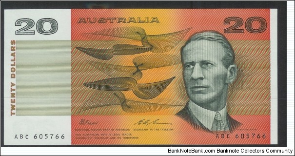 1993 $20 with ABC prefix in UNC Banknote
