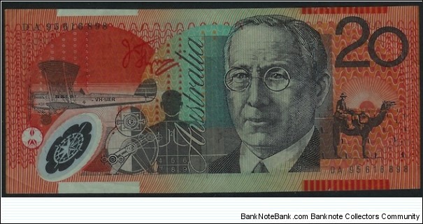 1995 $20 polymer note DA95 Last Prefix SCARCE in any grade Banknote