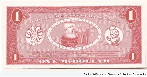 Banknote from USA year 1998