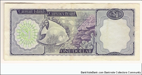 Banknote from Cayman Islands year 1974