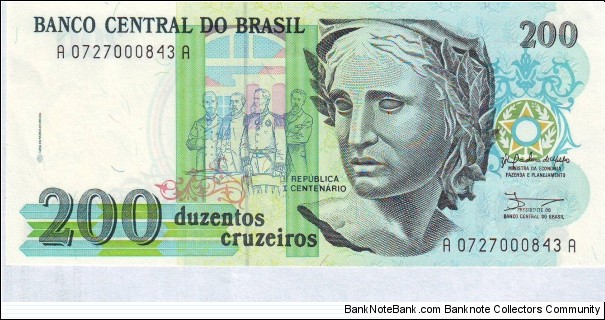 200 Cruzeiros Banknote