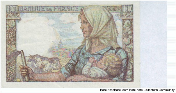 Banknote from France year 1949