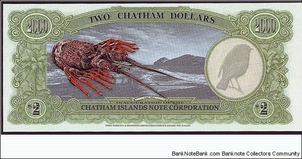 Banknote from New Zealand year 1999