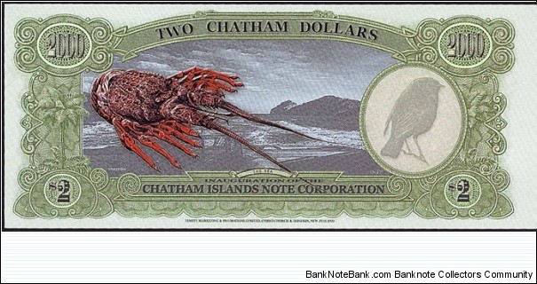 Banknote from New Zealand year 1999