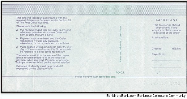 Banknote from Isle of Man year 1998