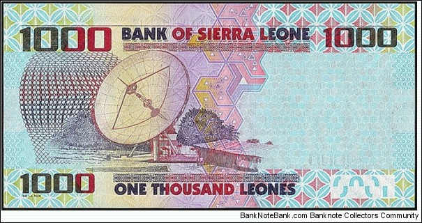 Banknote from Sierra Leone year 2010