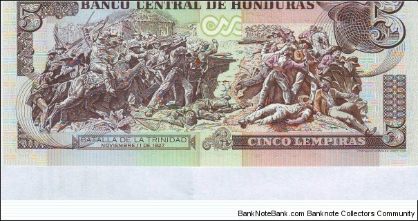 Banknote from Honduras year 2006