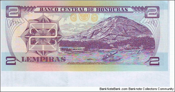 Banknote from Honduras year 2008