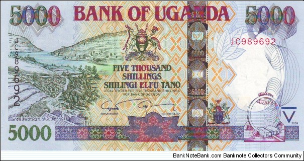  5000 Shillings Banknote