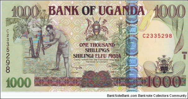  1000 Shillings Banknote