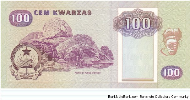 Banknote from Angola year 1991