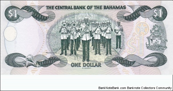 Banknote from Bahamas year 1996