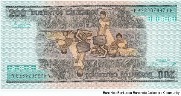 Banknote from Brazil year 0