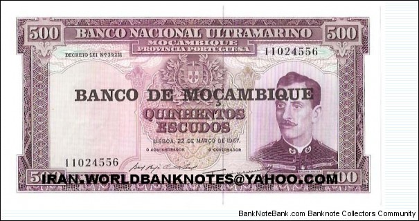 500 Escudos Banknote