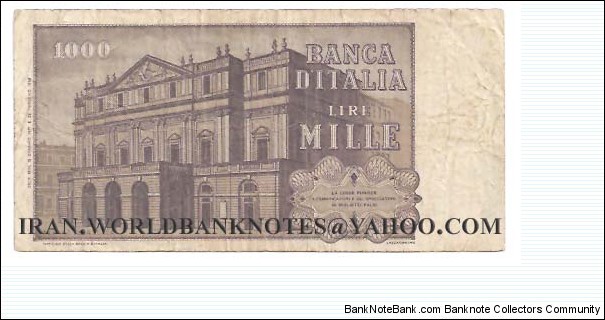 Banknote from Italy year 19