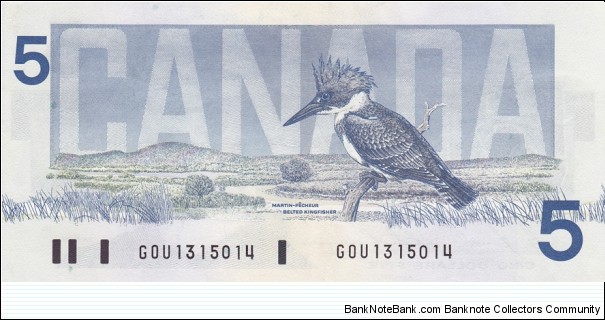 Banknote from Canada year 1986