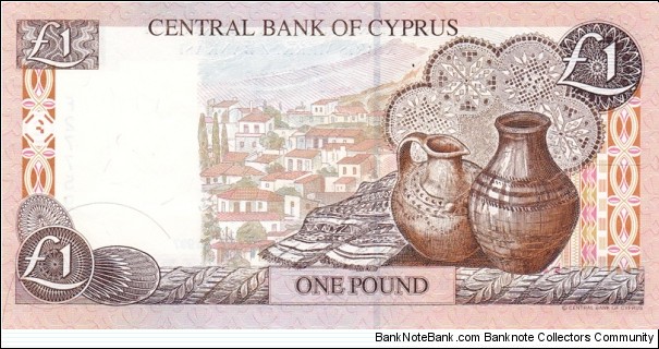 Banknote from Cyprus year 1997