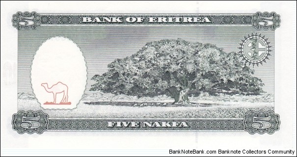 Banknote from Eritrea year 1997