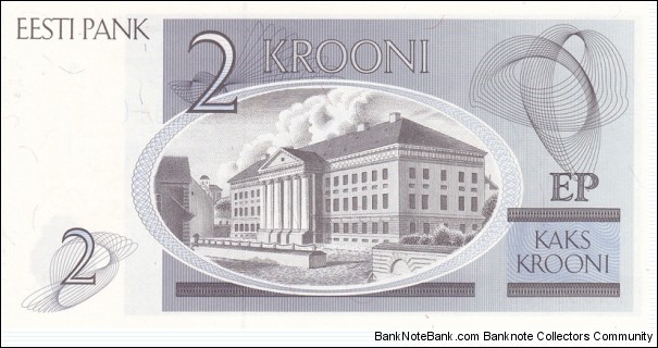 Banknote from Estonia year 1992