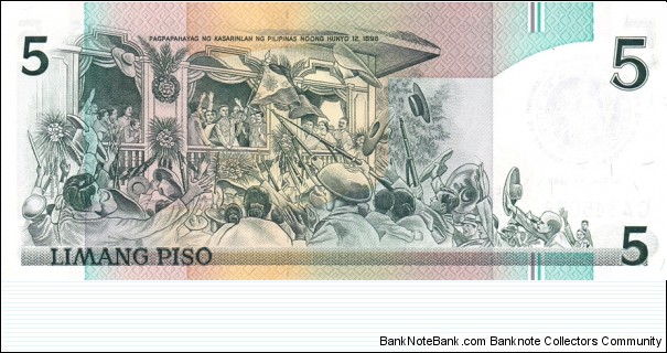 Banknote from Philippines year 1986