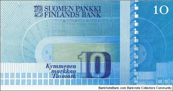 Banknote from Finland year 1986