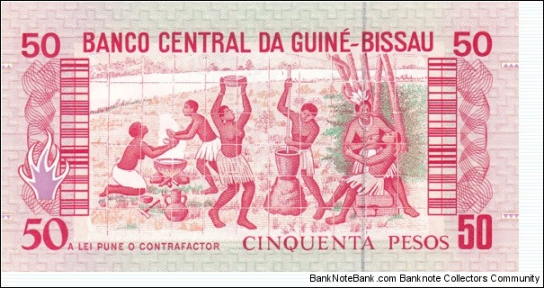 Banknote from Guinea-Bissau year 1990