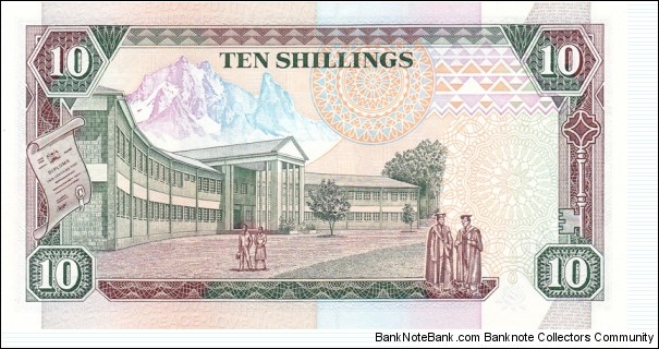 Banknote from Kenya year 1993