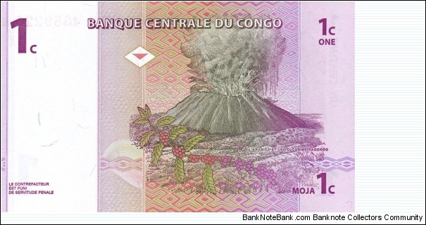 Banknote from Congo year 1997