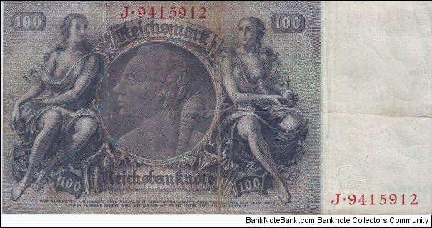Banknote from Germany year 1935