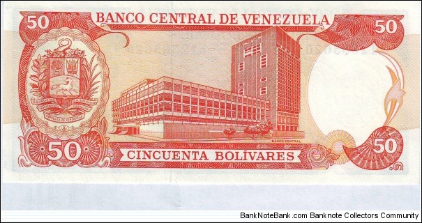 Banknote from Venezuela year 1992