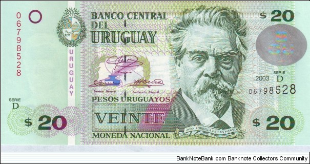  20 Pesos Banknote