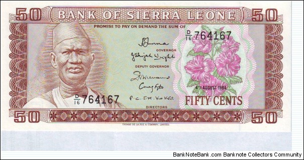  50 Cents Banknote