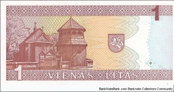 Banknote from Lithuania year 1994