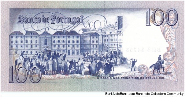 Banknote from Portugal year 1981