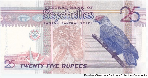 Banknote from Seychelles year 1998