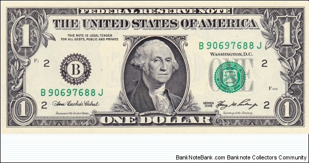 USA P523 (1 dollar 2006) Banknote