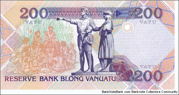 Banknote from Vanuatu year 1995