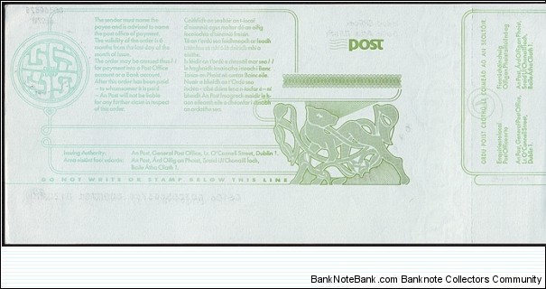 Banknote from Ireland year 1994