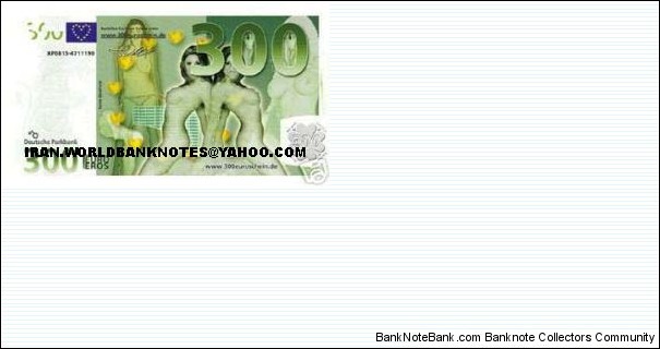 300 EURO (SEXY CLUB) Banknote