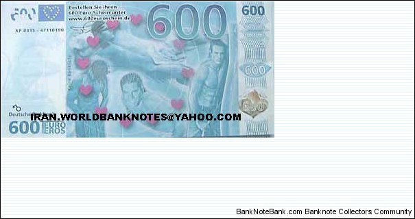 600 EURO Banknote