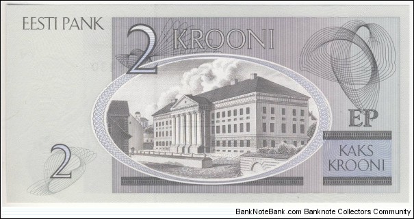 Banknote from Estonia year 2006